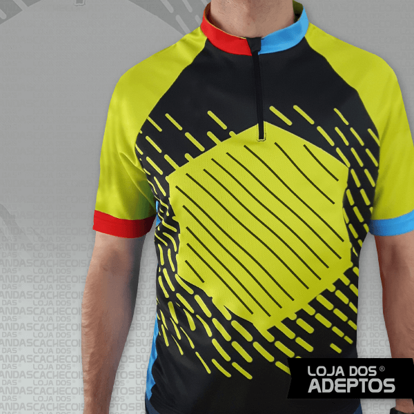 T-shirt Ciclismo Hexágono